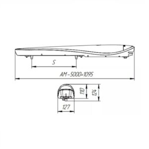 Alutech AM-5000KIT комплект автоматики для распашных ворот