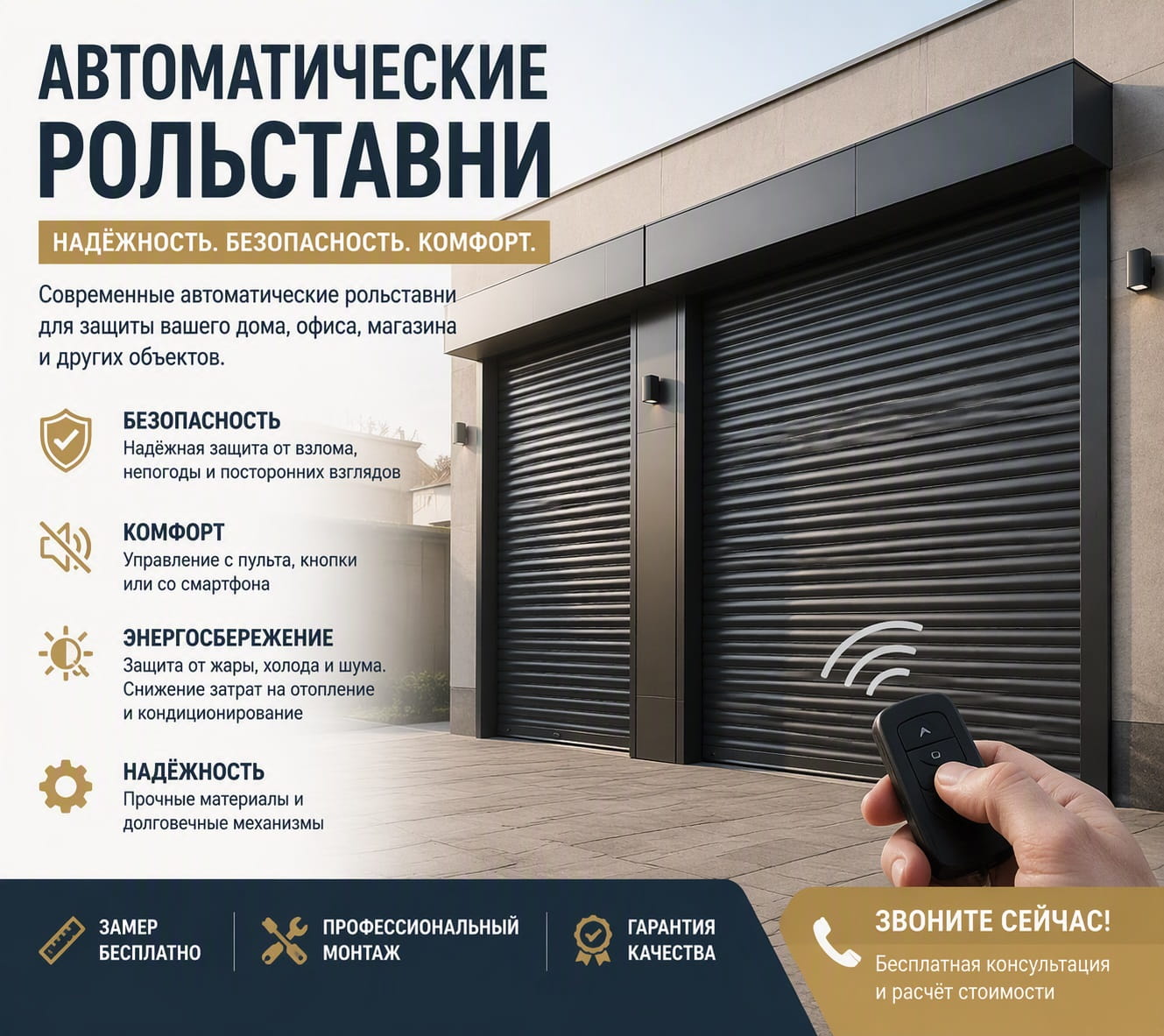 Автоматические рольставни